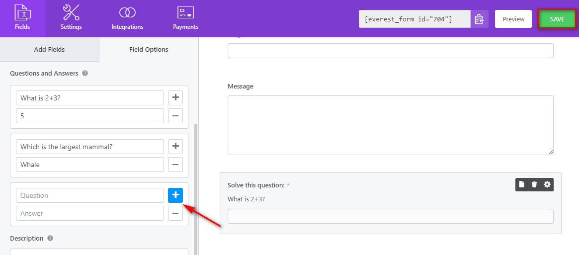 Add more math captcha in wordpress
