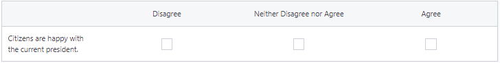 3 Point Likert Scale Example