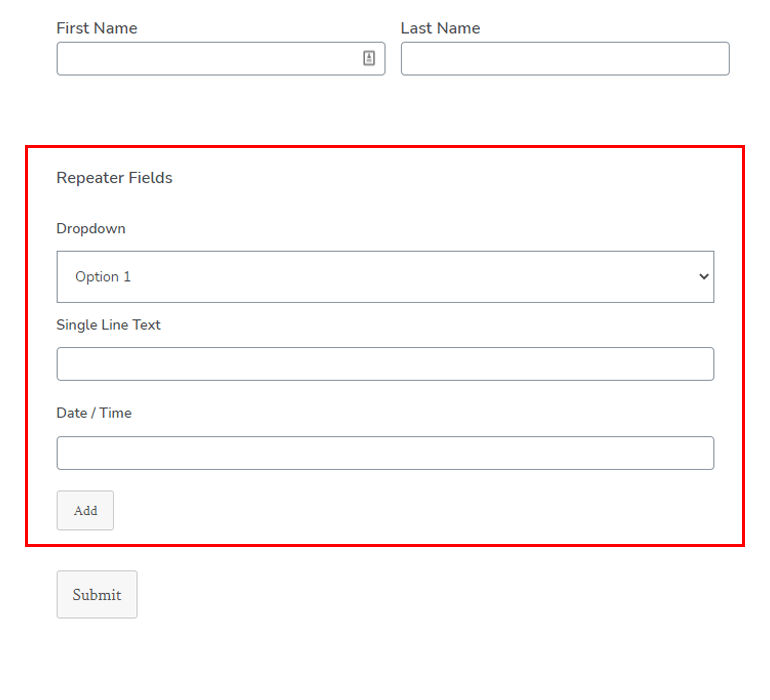 Add a Repeater Field in WordPress