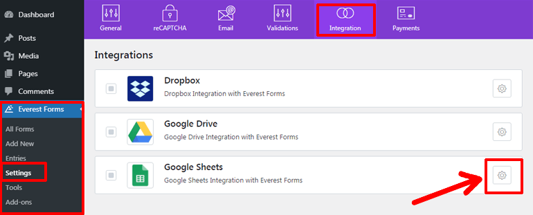 Authenticate Google Sheets to Send Contact Form Data to Google Sheets