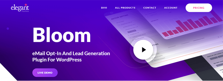 Bloom WordPress Newsletter Plugin