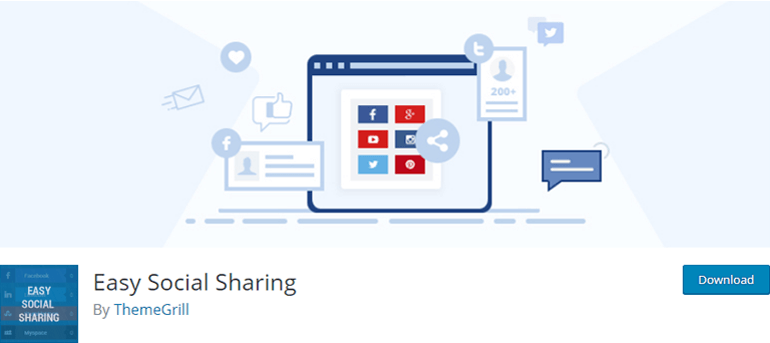 Easy Social Sharing Plugin