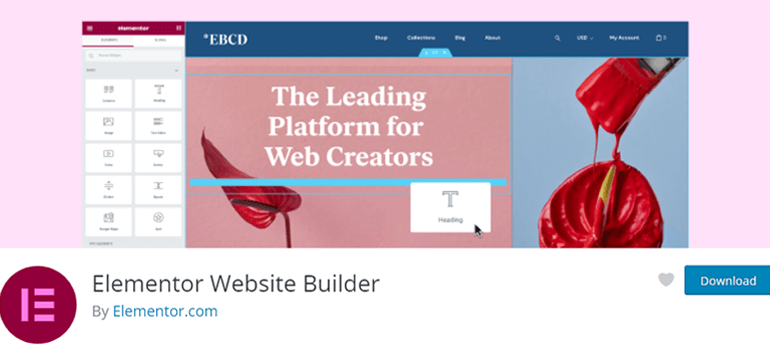 Elementor WordPress Page Builder