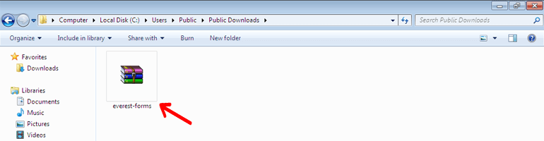 Everest Forms Zip File