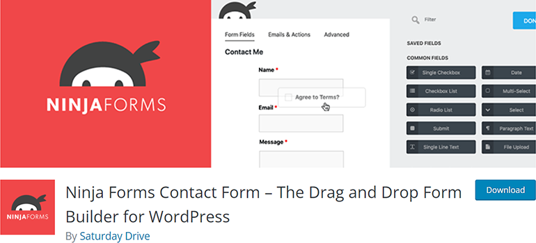 Ninja Forms Contact Form