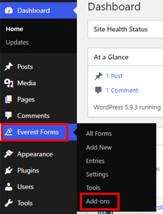 Open Everest Forms Add-ons