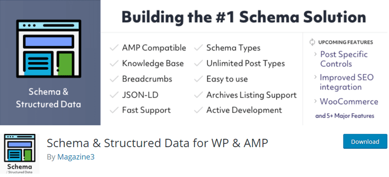 Schema & Structured Data for WP & AMP