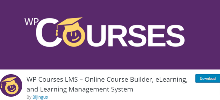 WP Courses LMS Plugin